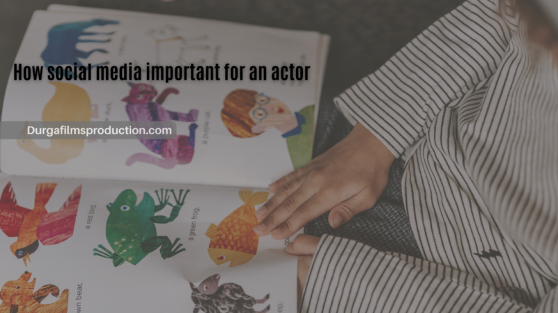 How social media important for an actor